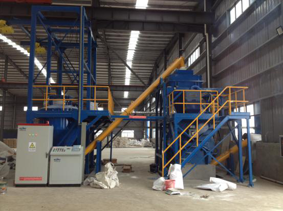 中鐵四局物資公司（九江工廠）建材貼改劑自動配料生產(chǎn)線